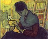 Vincent van Gogh A Novel Reader painting